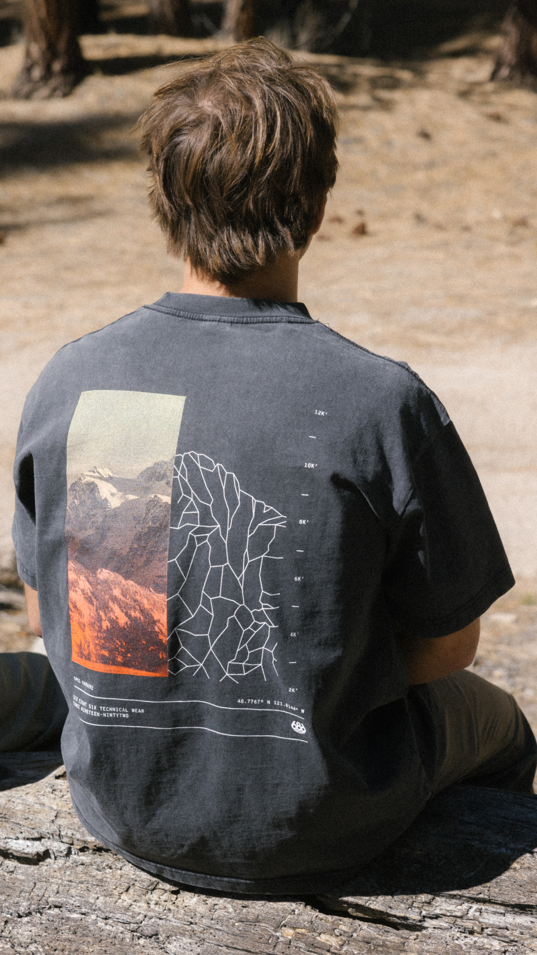 The Peaks Relaxed Tee