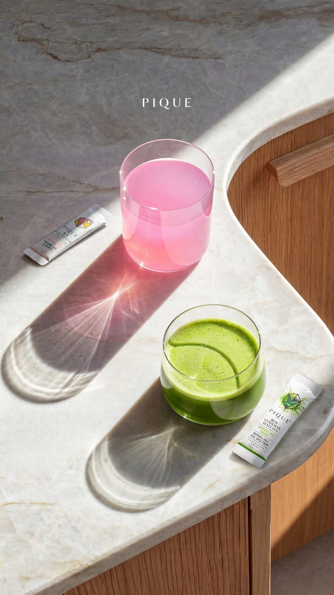 Two Drinks. One Skin Protocol.