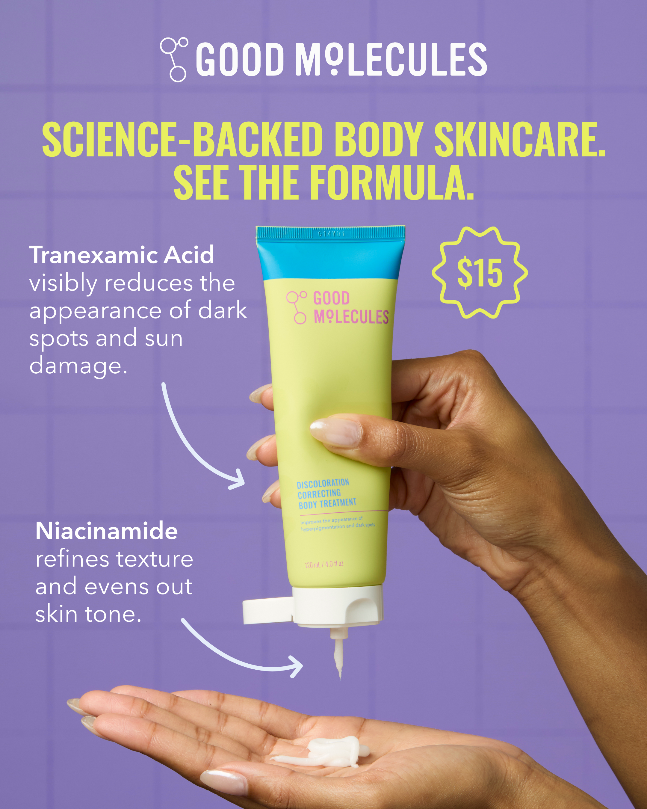 Good Molecules Discoloration Correcting Body Treatment