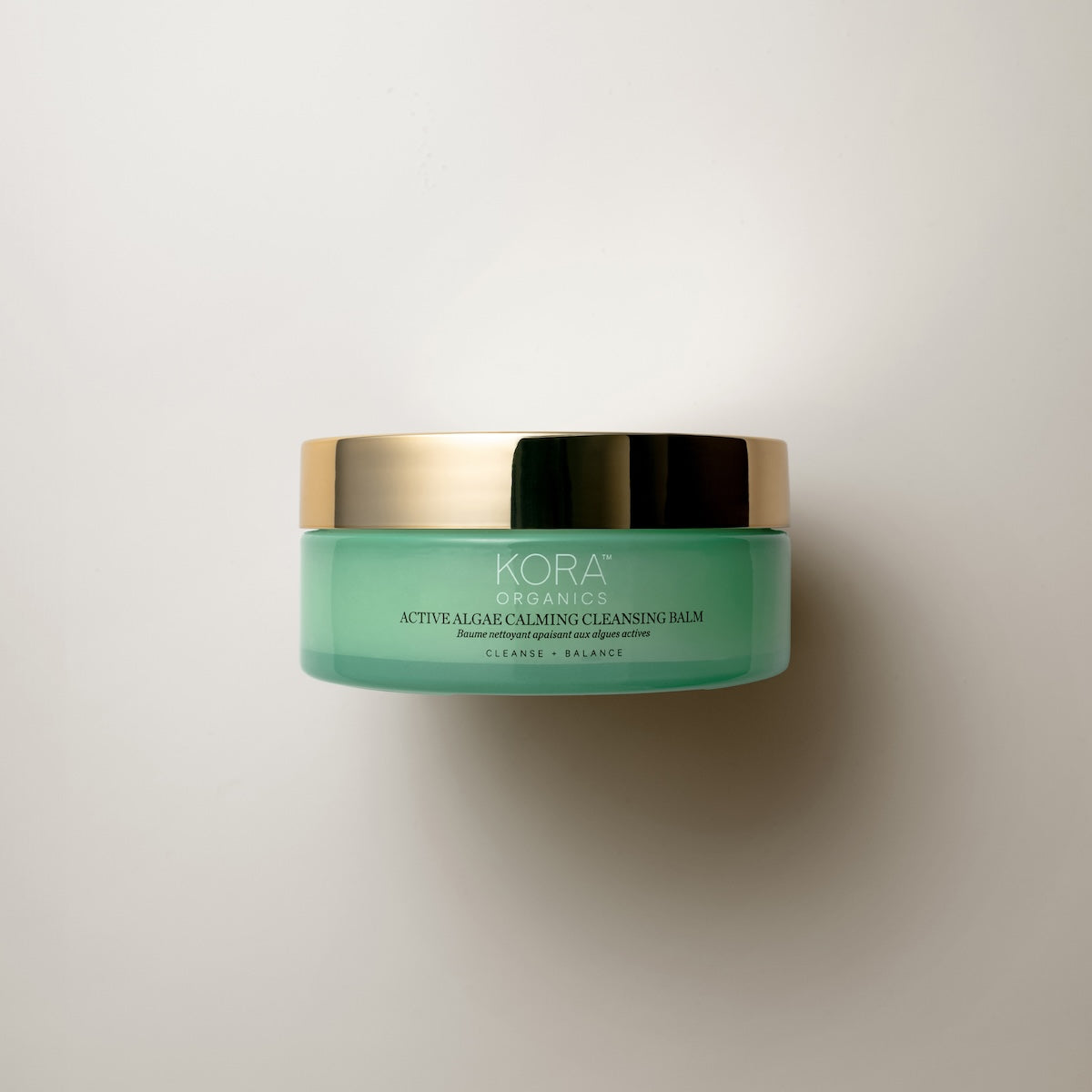 KORA Organics Active Algae Calming Cleansing Balm, Melts Away Makeup For Buttery Soft Skin, 100g