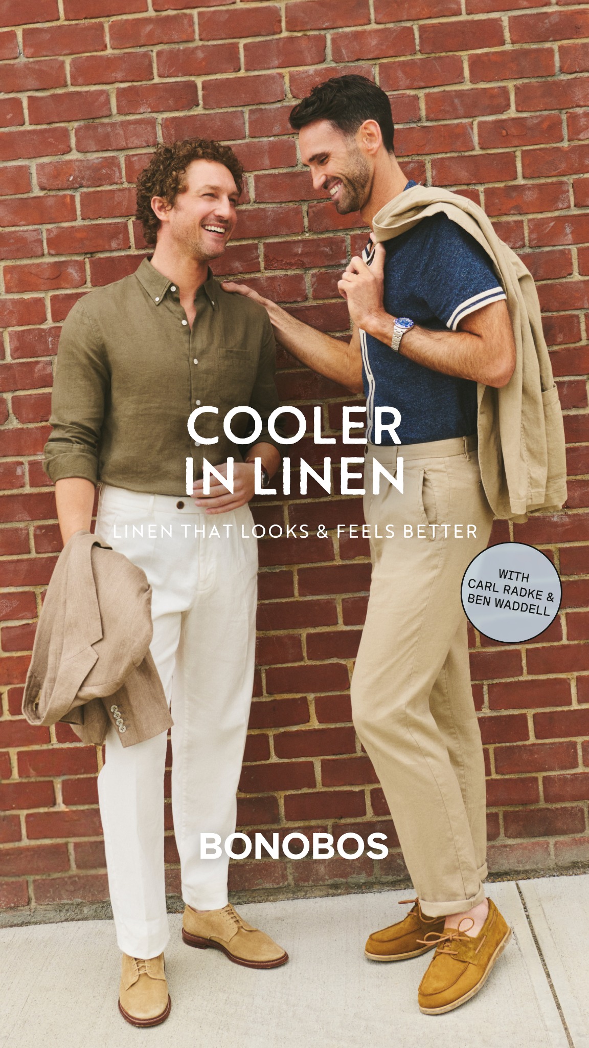Cooler in Linen With Carl Radke & Ben Waddell