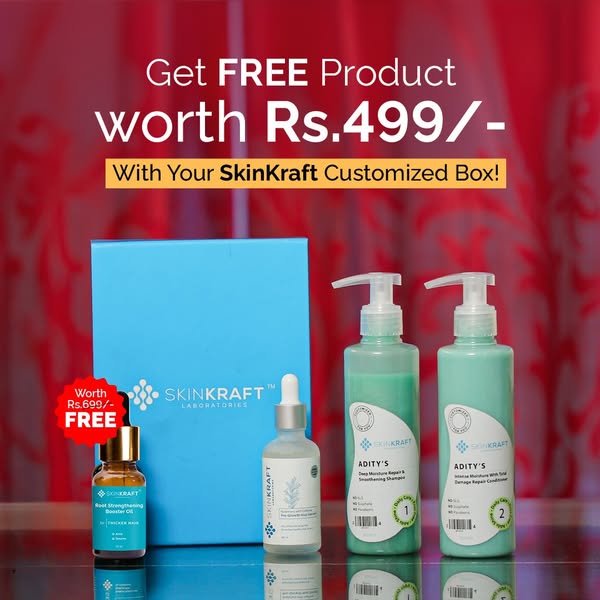 Get 2X Faster Hair Growth + FREE Product Worth ₹499!