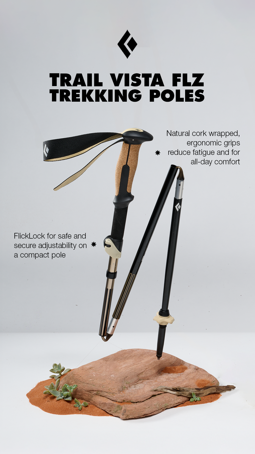 All-new trekking poles