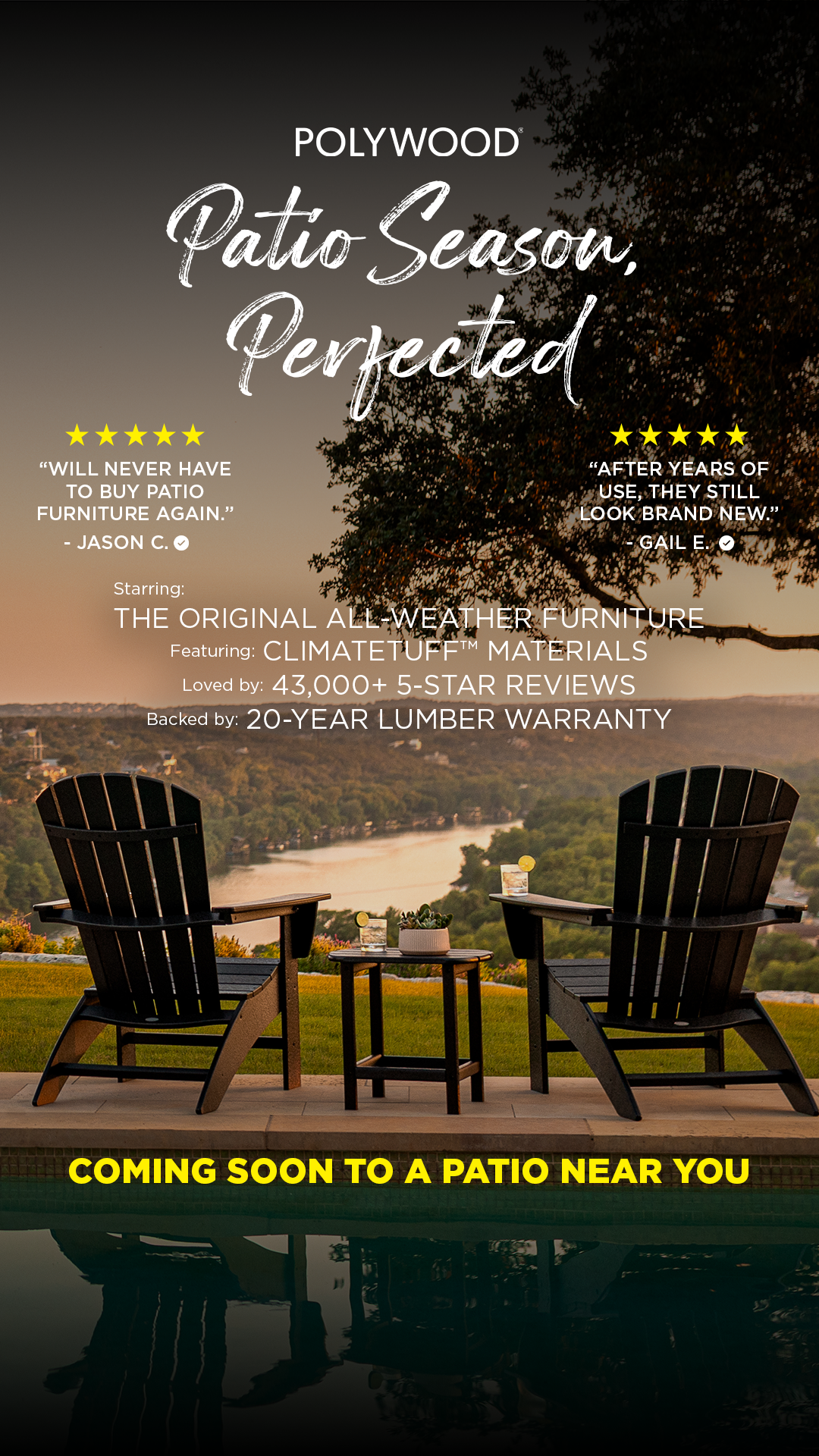 Shop America’s Favorite Patio Furniture