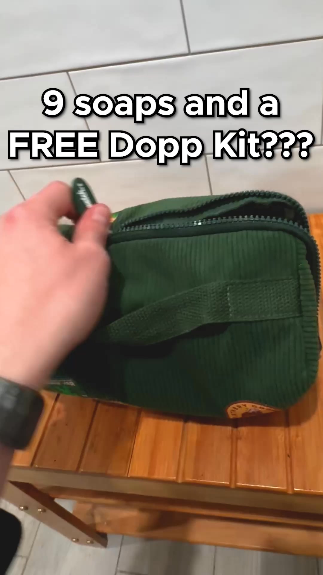 🤯 FREE TOILETRY BAG + 39% OFF 🤯