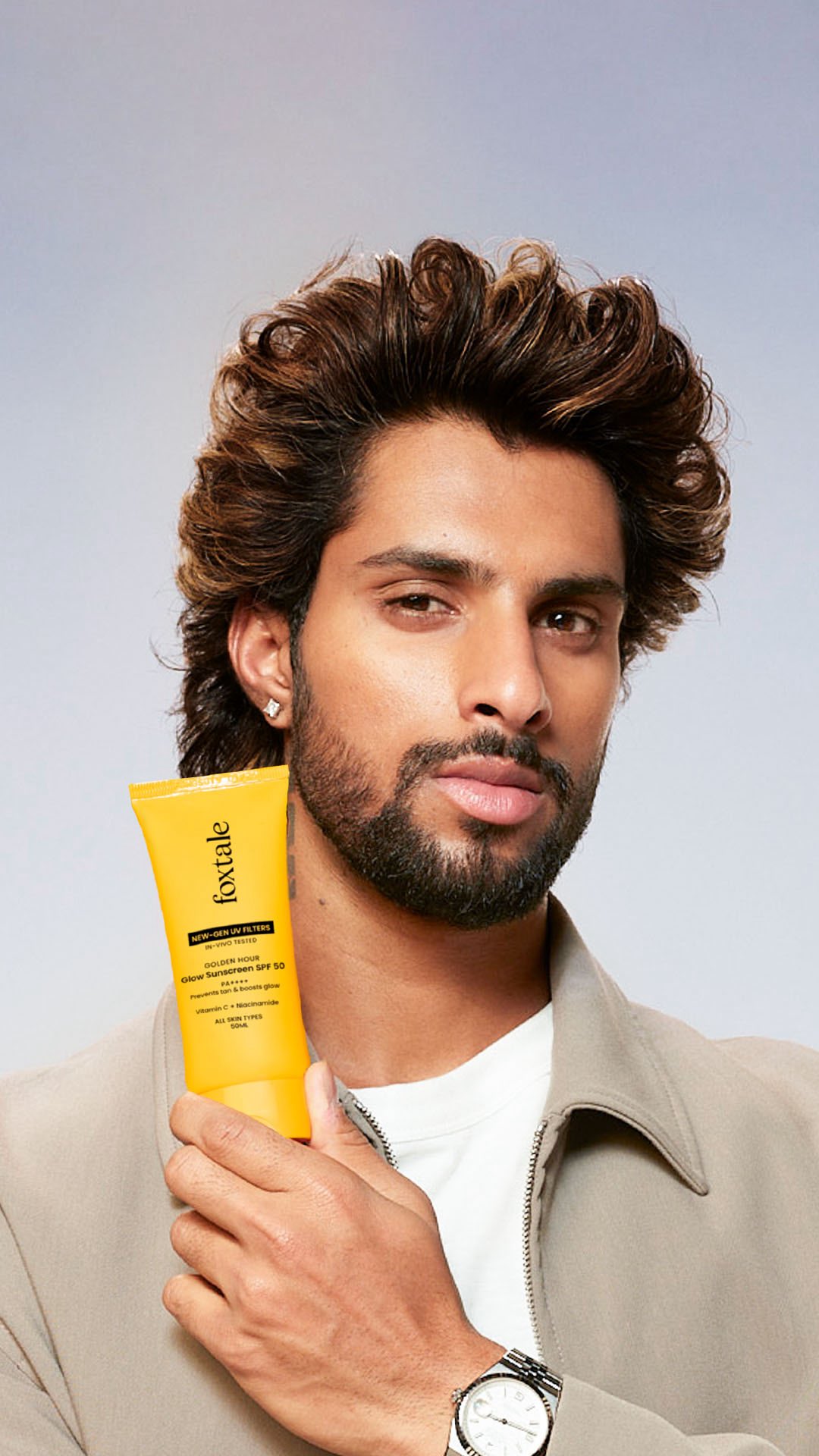 No more gatekeeping! 
Here’s how I stay protected on and off the pitch. 😎 
@foxtaleskin’s Glow Sunscreen is my OG ride or die ☀🧡

{Foxtale, Sunscreen, Glow, SPF}