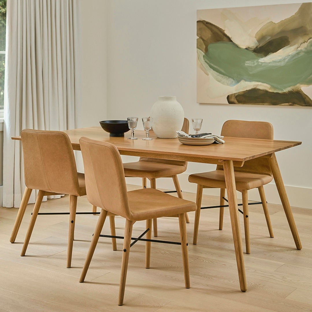Seno 71" Dining Table - Oak
