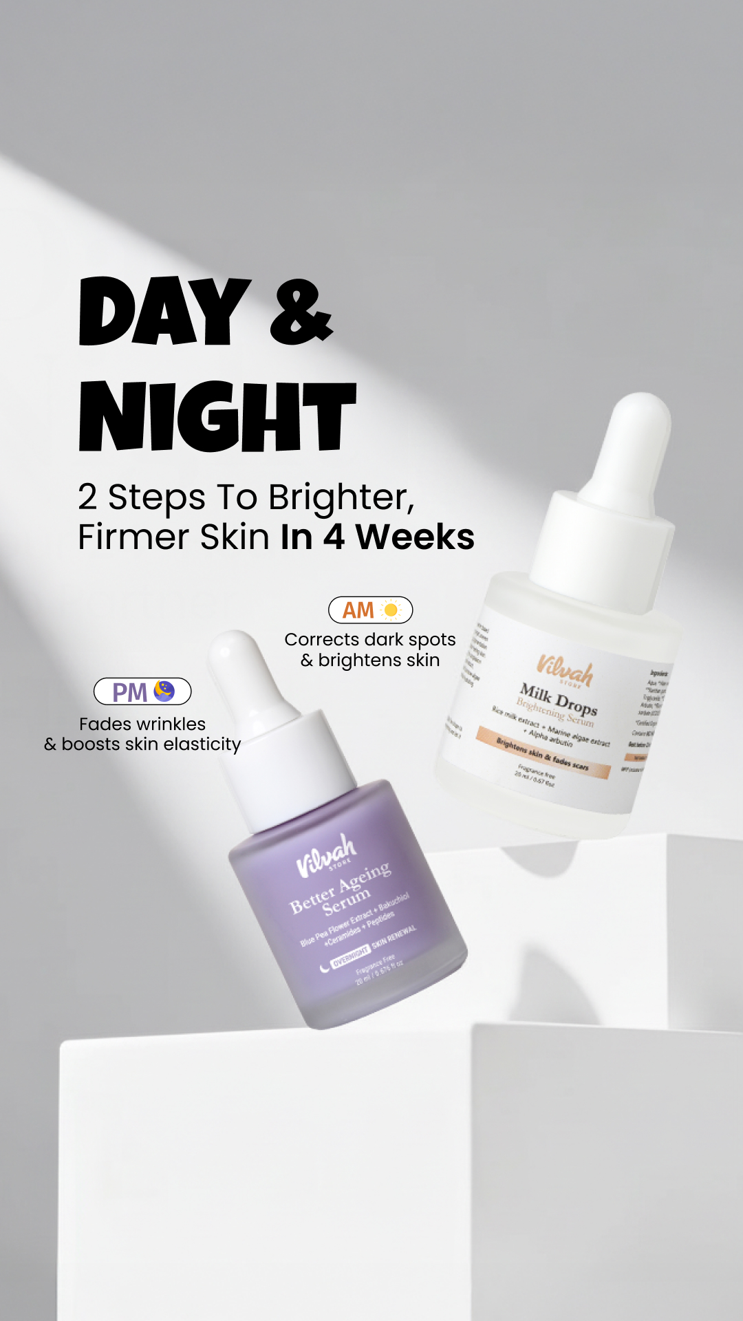 2-Step Day & Night Routine