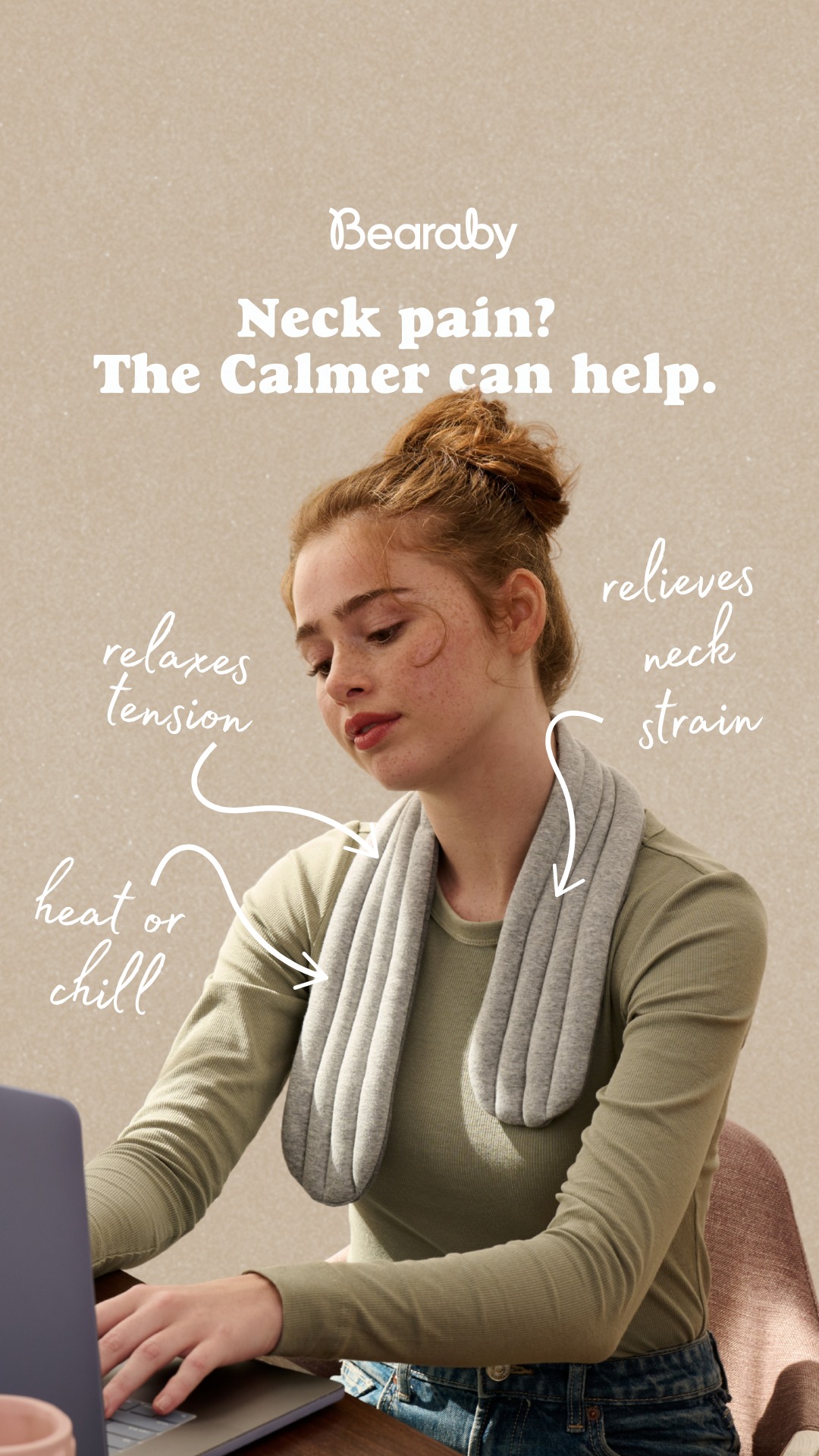 Fast relief: heat, wrap, relax.