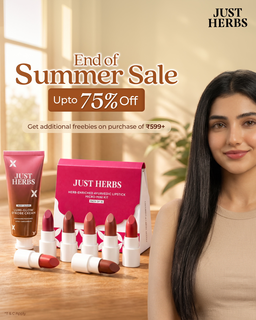 Up to 75% Off on Your Favs 💄👀