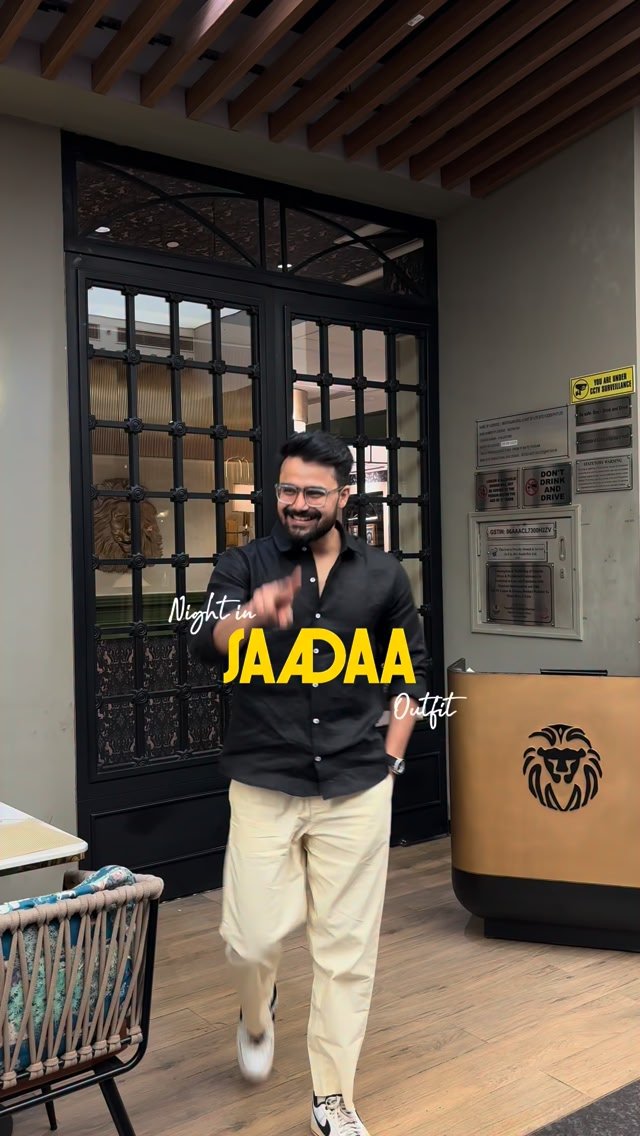 Saadaa dinner night in Saadaa outfit 🪄✨
Comment LINK for this outfit from @saadaa_men x @saadaadesigns 
.
.
.
#saadaadesigns #saadaa #lifestyle #dinner #softwareengineer