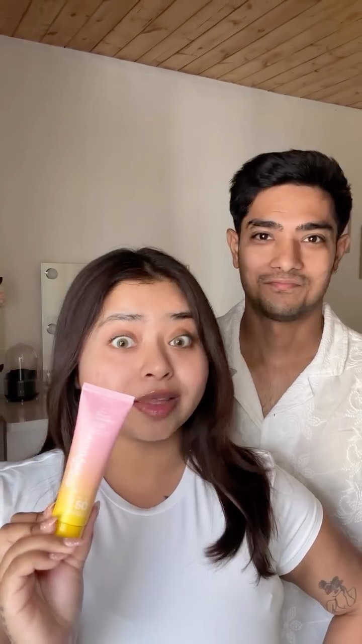 POV: your husband starts claiming your skincare favourites ☀️💗

Loving the @theearthrhythm Rosy Ritual Glow Mineral Sunscreen SPF 50 PA++++ for its broad-spectrum protection, lightweight comfortable feel, and skin-friend