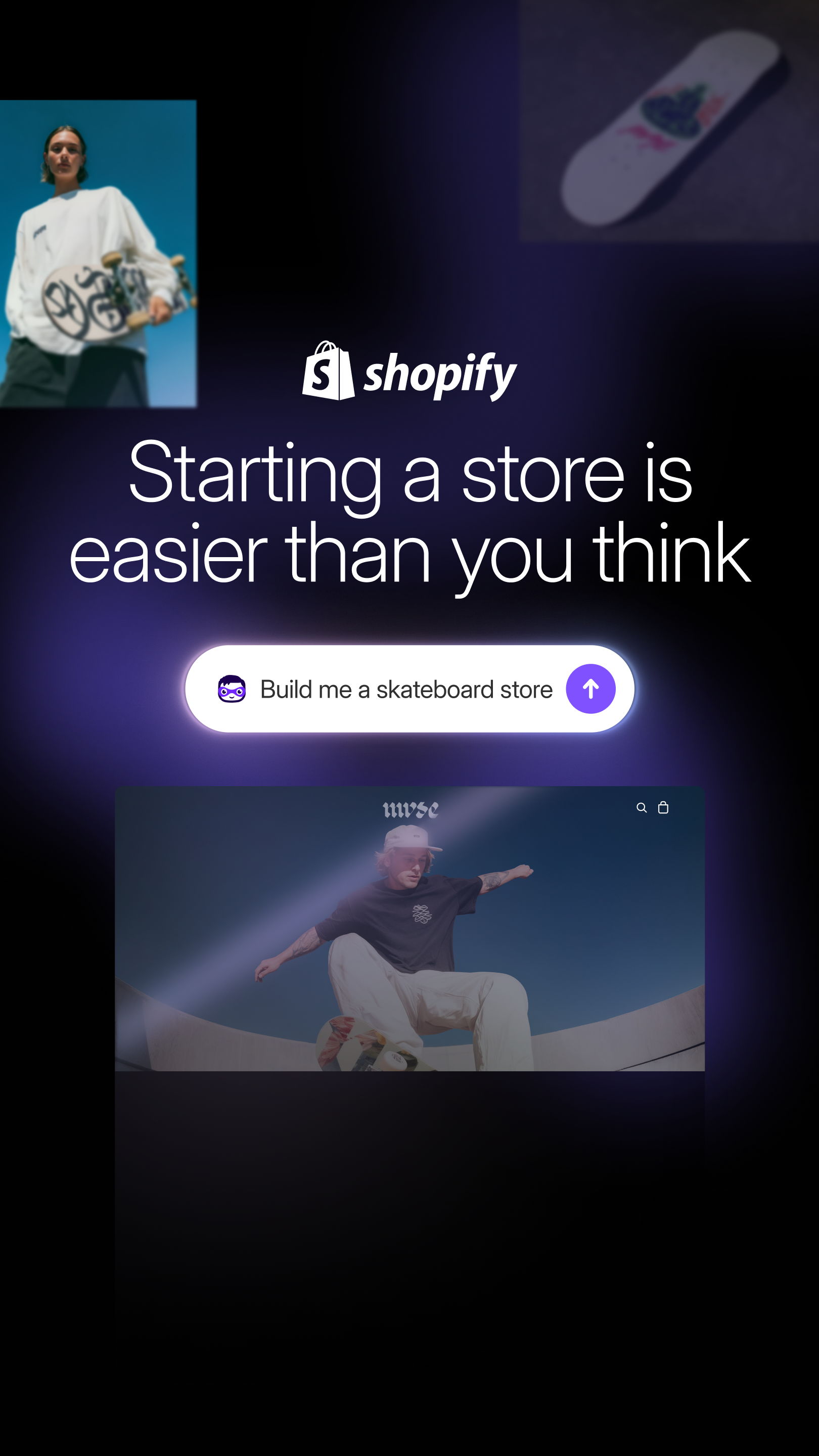 From blank page to store with AI