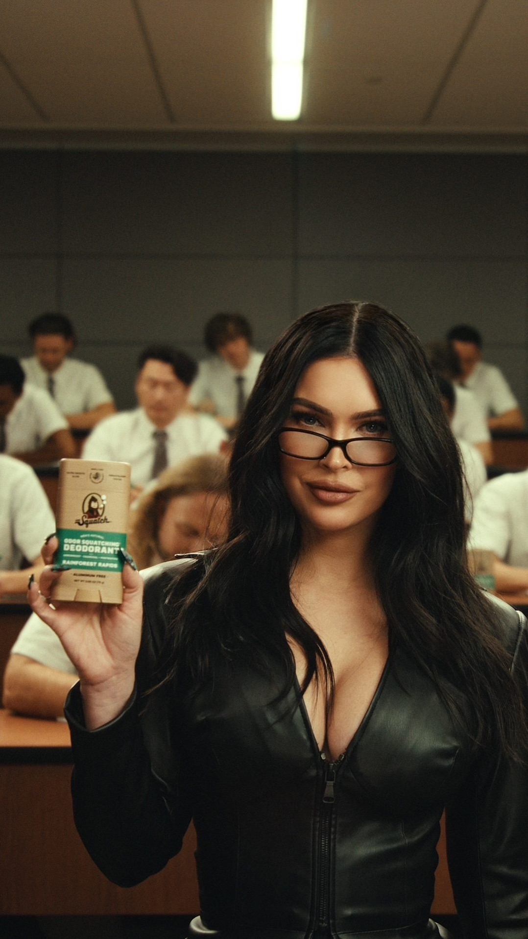 What’s the best way to stand out in Professor Fox’s class?
In a crowd full of old and spicy guys, be the natural option.

Use Dr. Squatch Natural Deodorant.

@meganfox