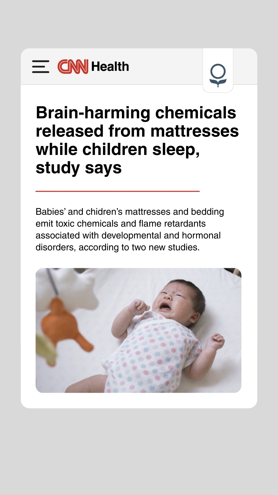 Toxins in Crib Mattresses?