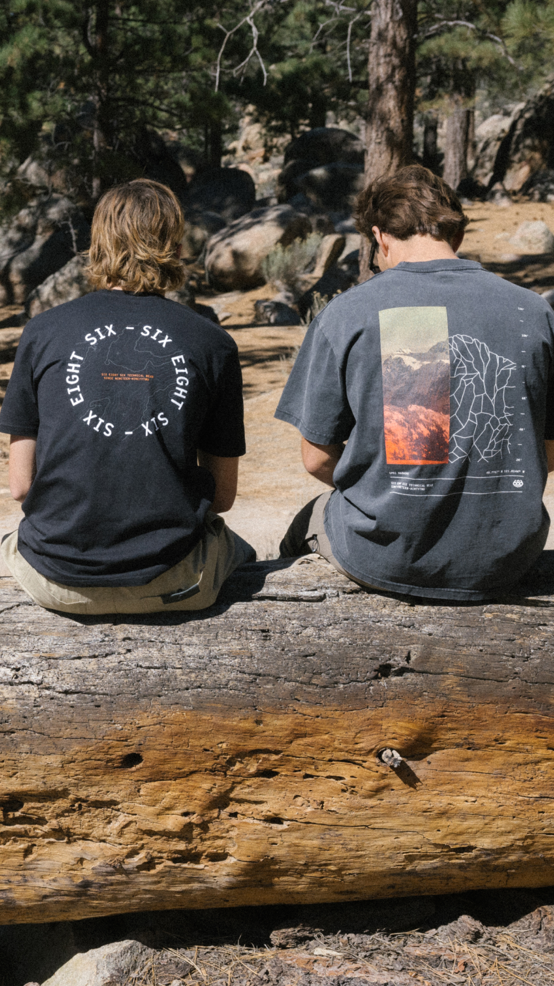 The Peaks Relaxed Tee & Lifts Authentic Tee