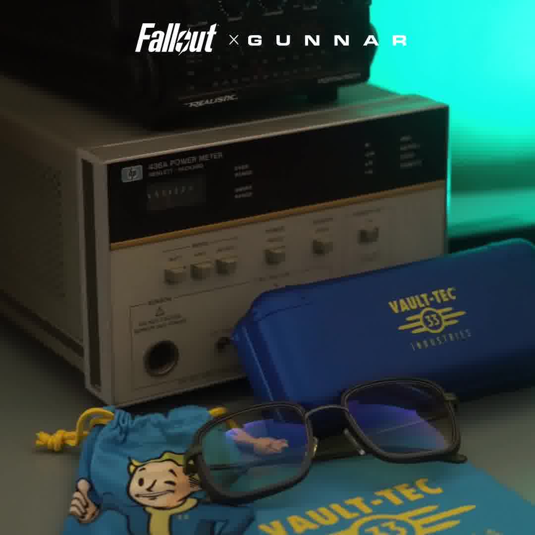 Fallout x GUNNAR Vault 33 Prescription Glasses