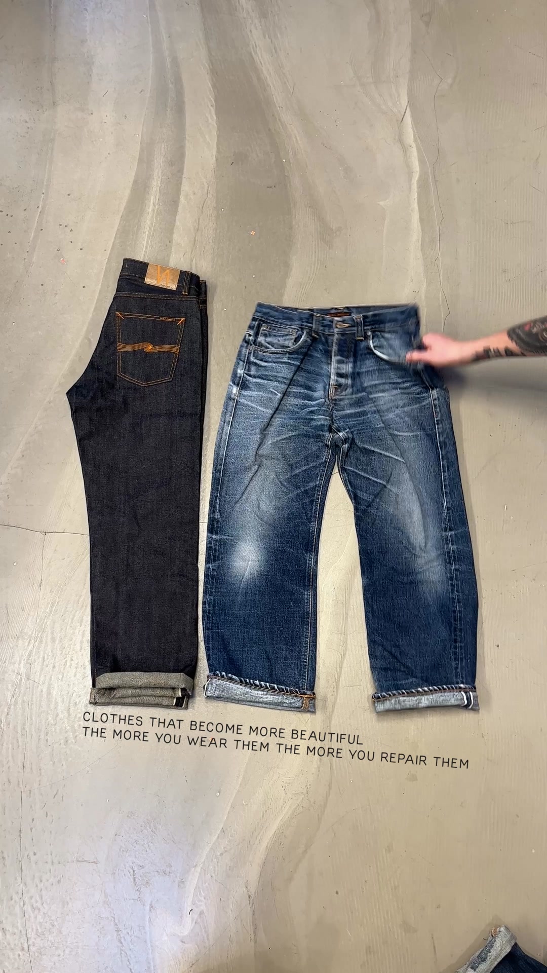 Life designs your jeans.