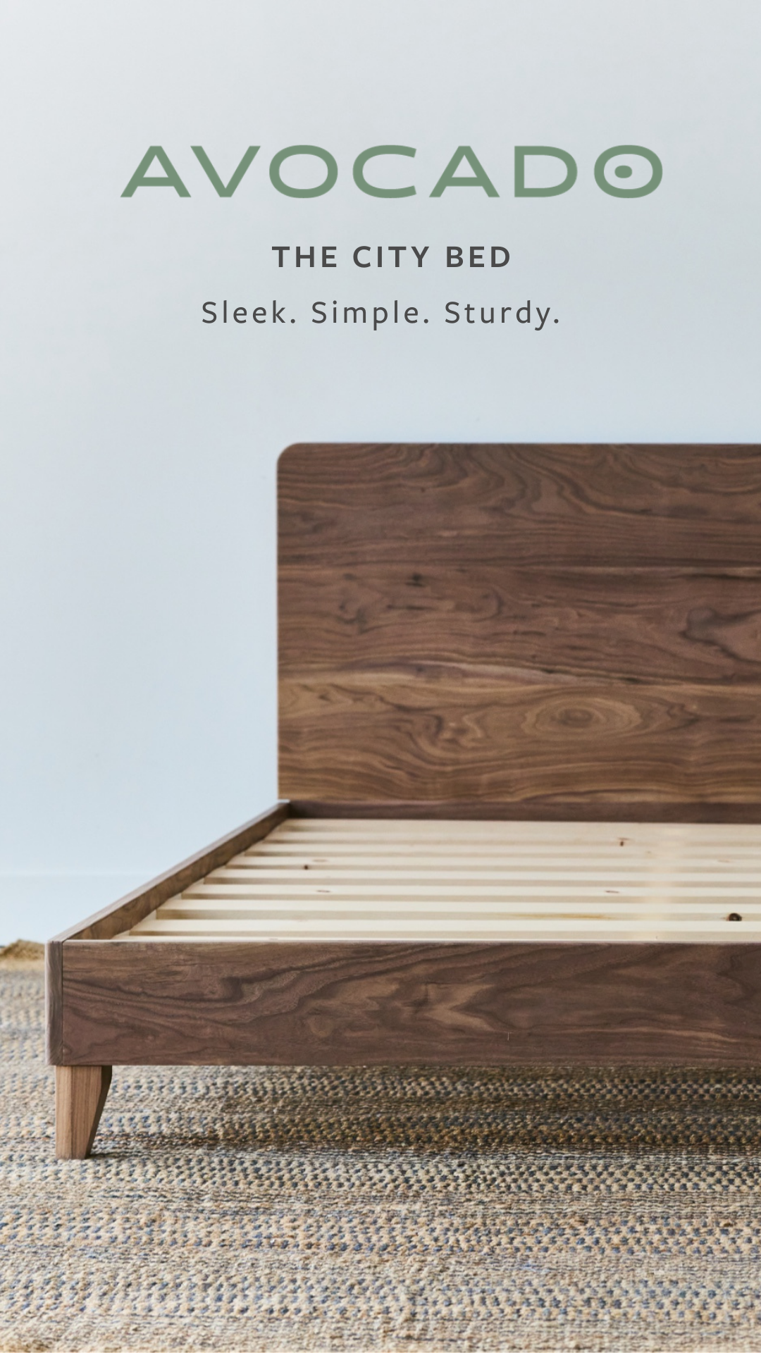 Solid Wood Bed Frame