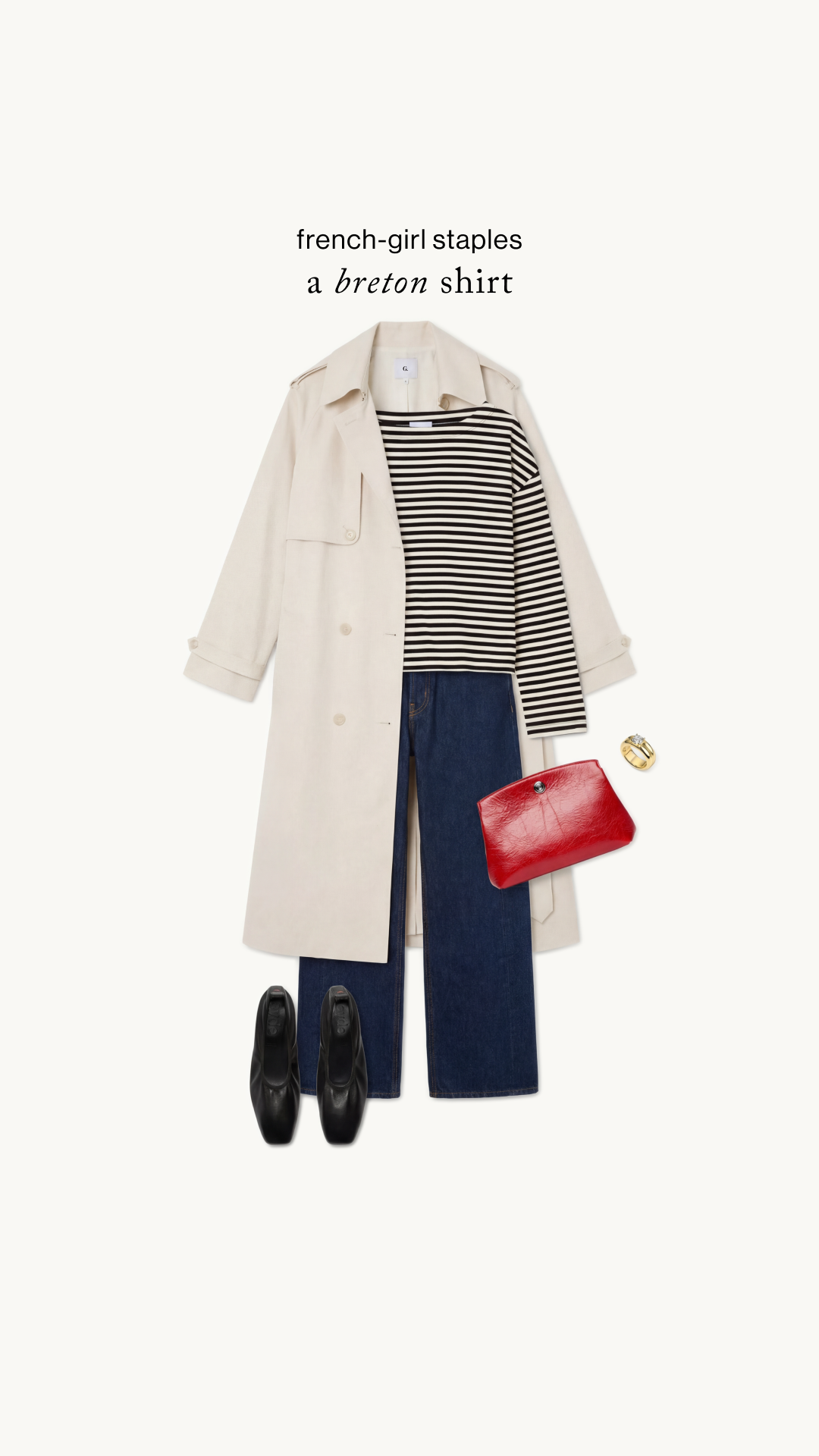 shop wardrobe essentials for spring.
