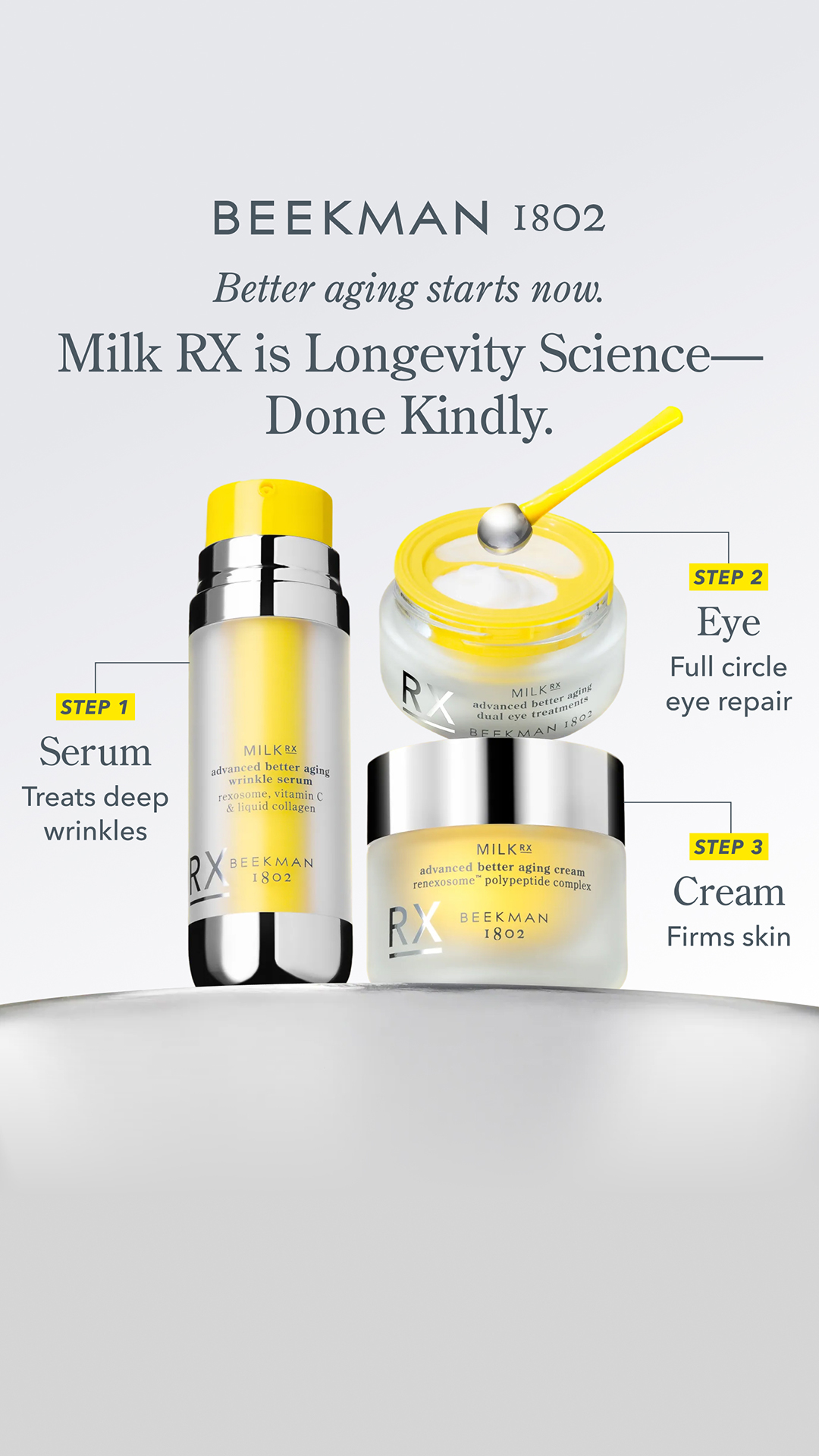 3 Steps for Younger-Looking Skin