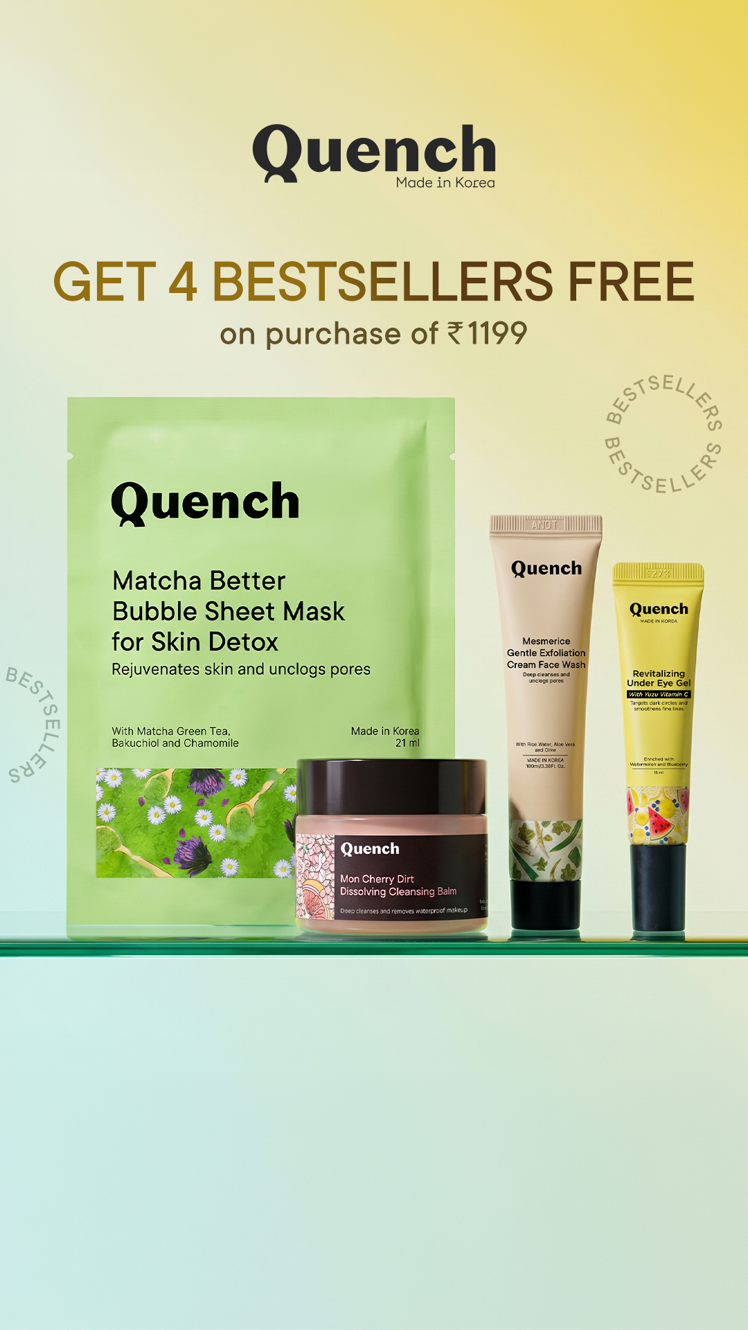 Get 4 Bestsellers Free on Orders Above ₹1199!