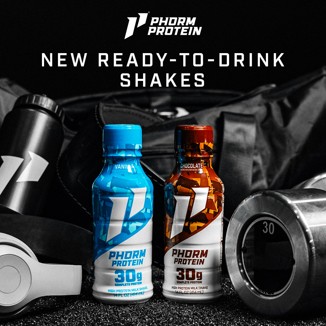 🚨 Phorm Protein Ready-To-Drink Shakes are here!

Phorm Protein delivers 30g of complete, high-quality protein in a smooth, milkshake-style shake built for recovery, convenience, and incredible taste.

Made with ultra-fil