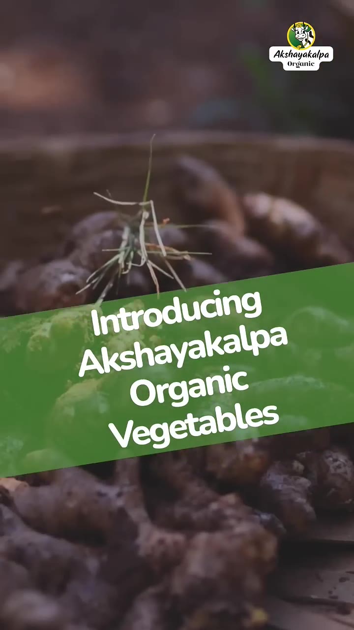 Fresh veggies, from organic farms