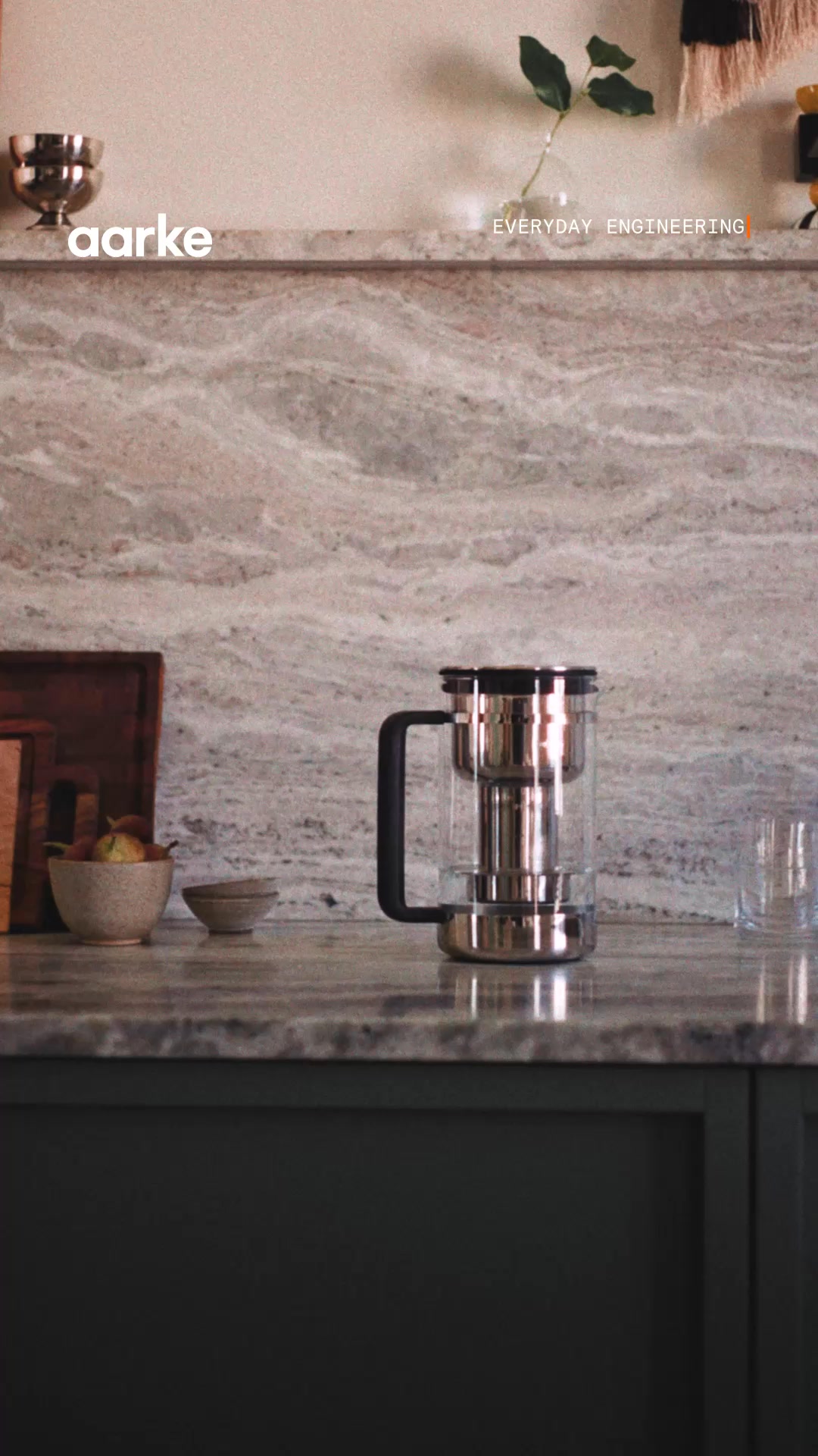 No plastic carafe, no plastic cartridges