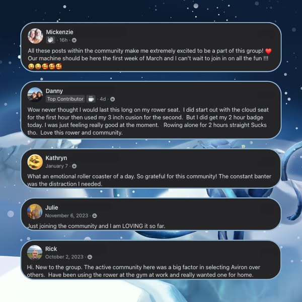 Aviron Active Community