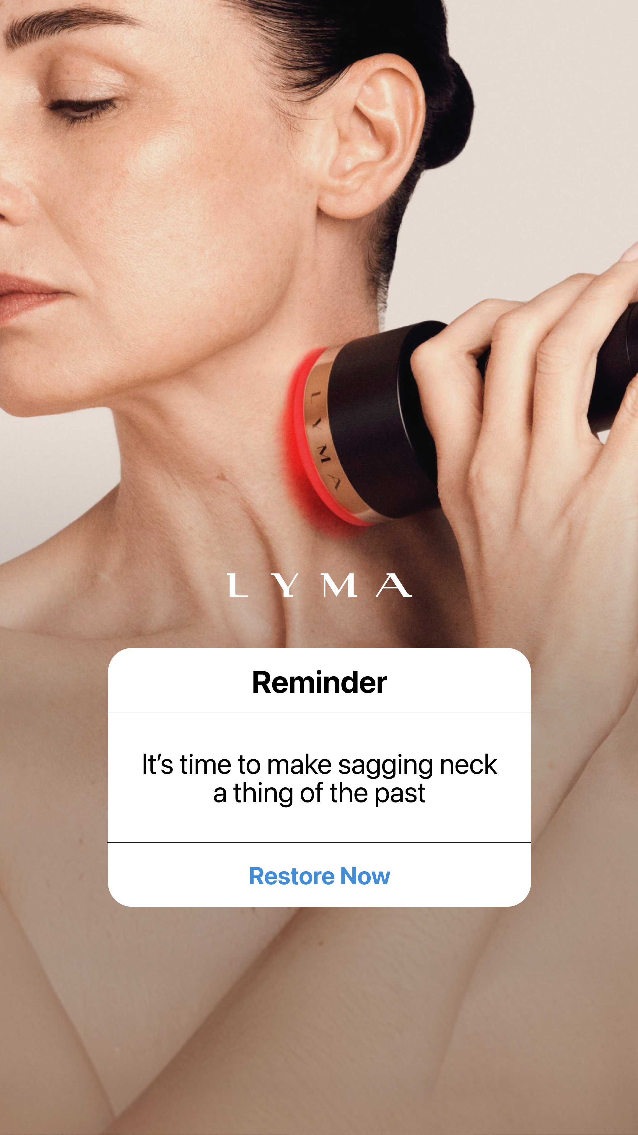 Address Neck Laxity - At Full Power