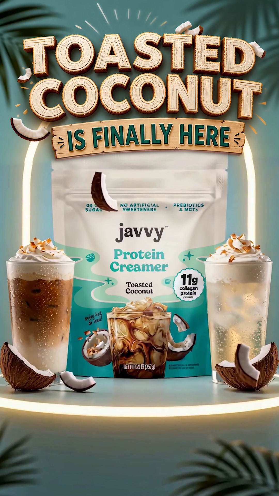 NEW! Toasted Coconut Protein Creamer 🥥