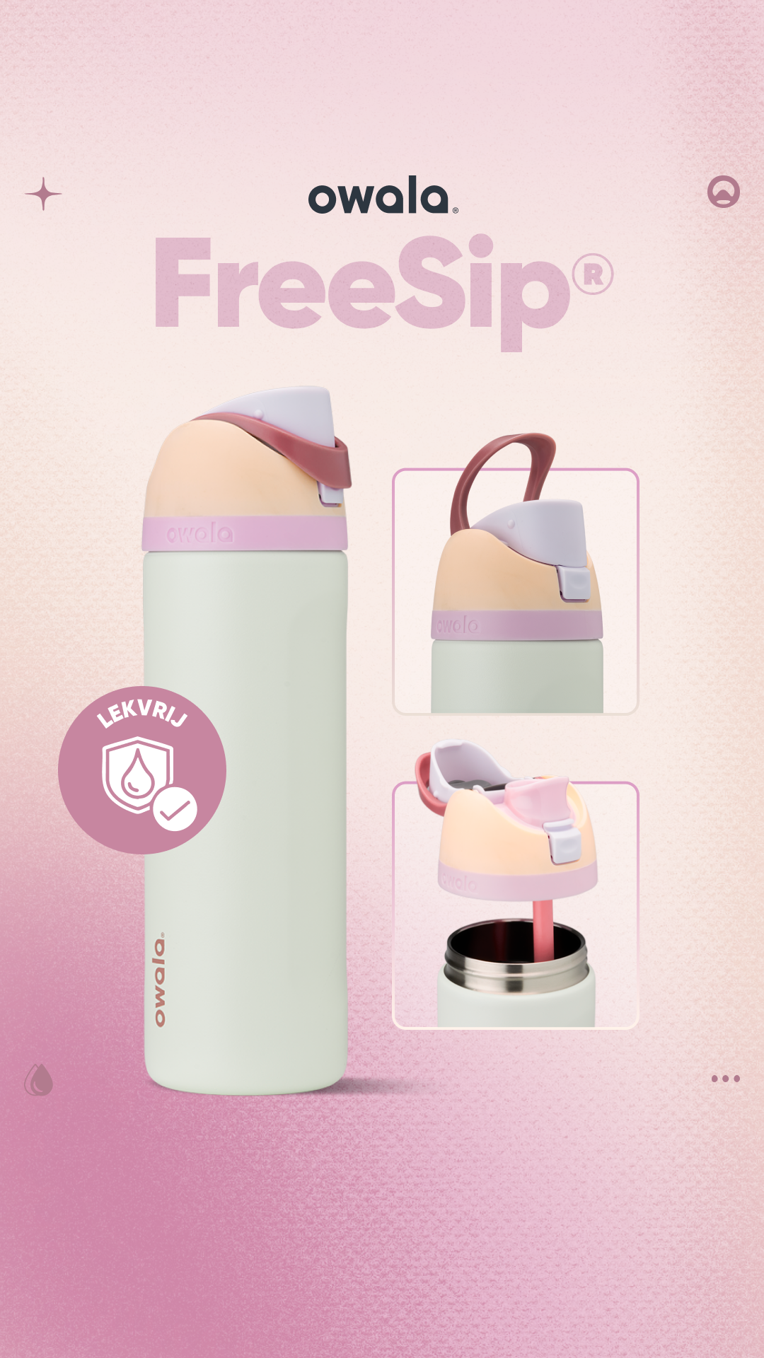 FreeSip® Waterflessen