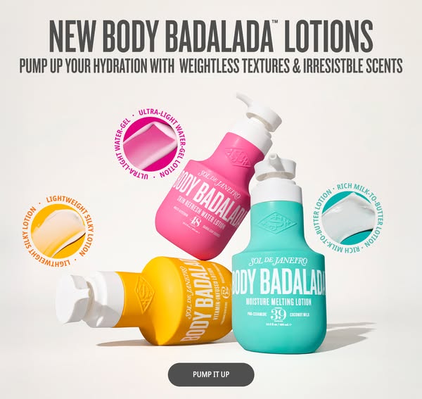 New Weightless Lotions