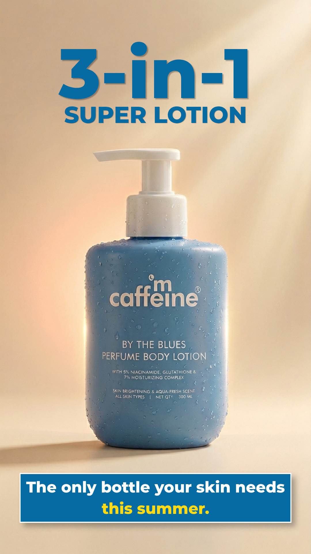 By the Blues Brightening Perfume Body Lotion