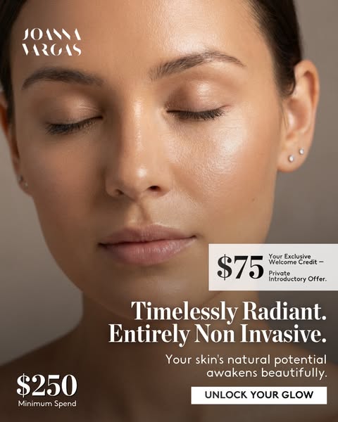 Makeup optional. Glow guaranteed