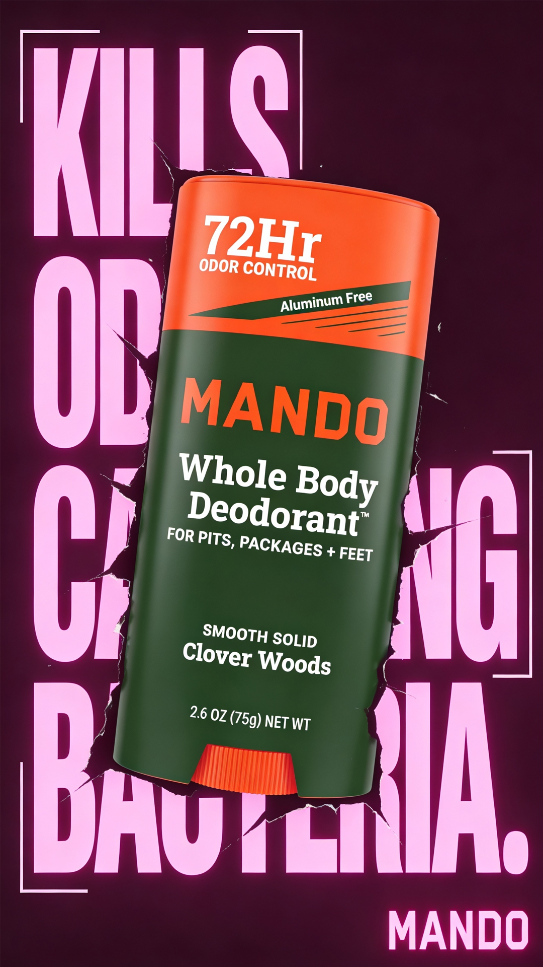 Don't Mask It. Mando It.