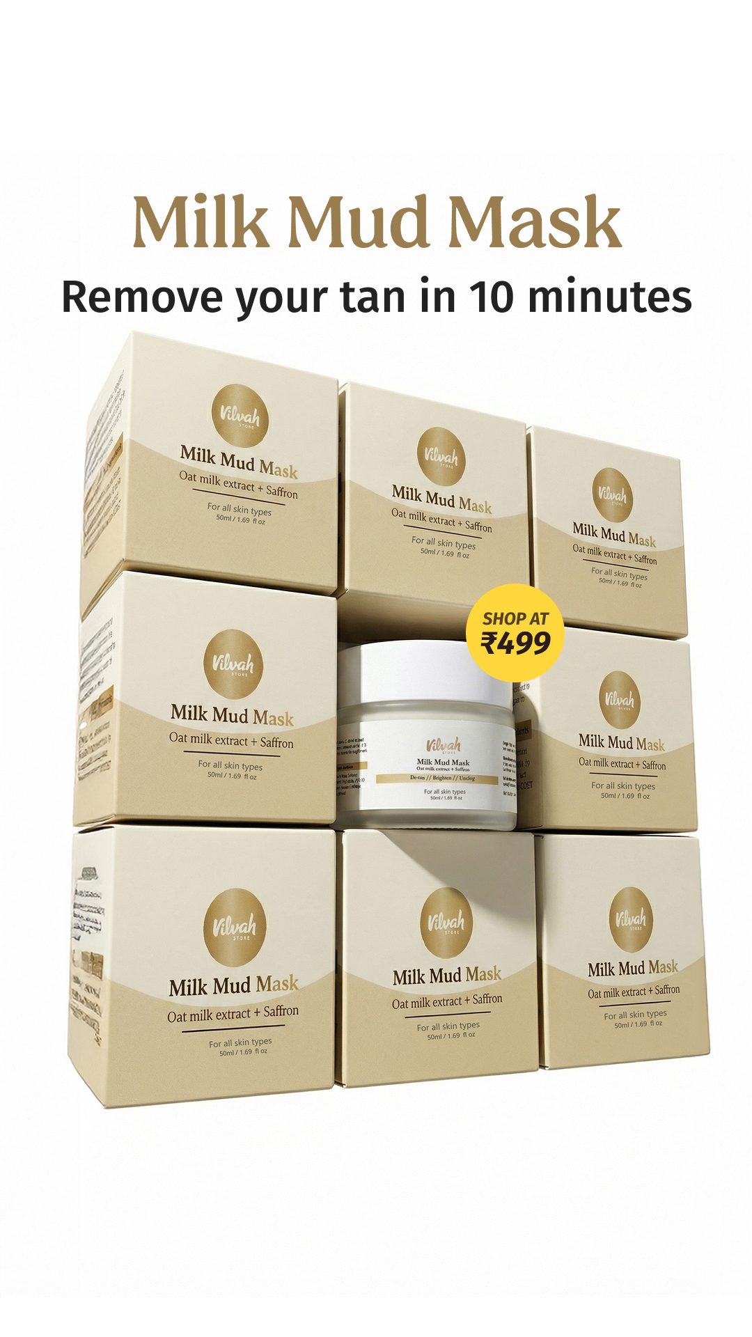 Saffron & Oat Milk For Glowing Skin