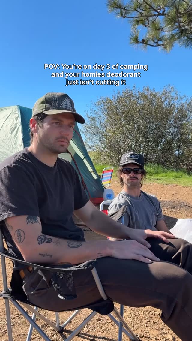 this has gone on long enough @drsquatch 
#ad #drsquatchpartner #camping
