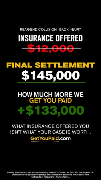 Car Accident? We Get You Paid.