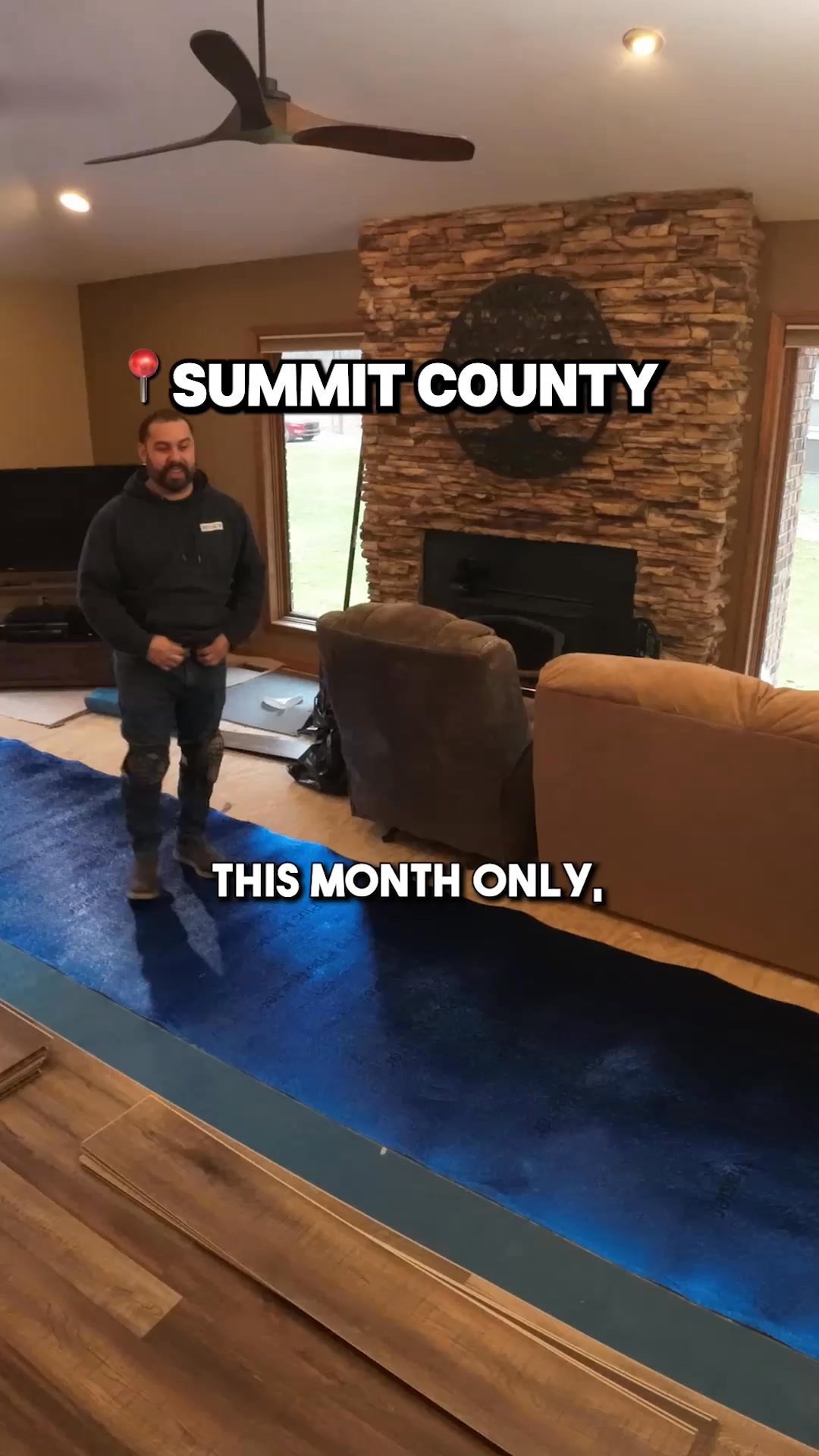 🇺🇸 SUMMIT COUNTY: Get 75% OFF Flooring Installation!