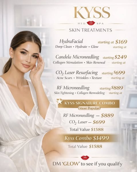 Kyss Med Spa Meta ad creative