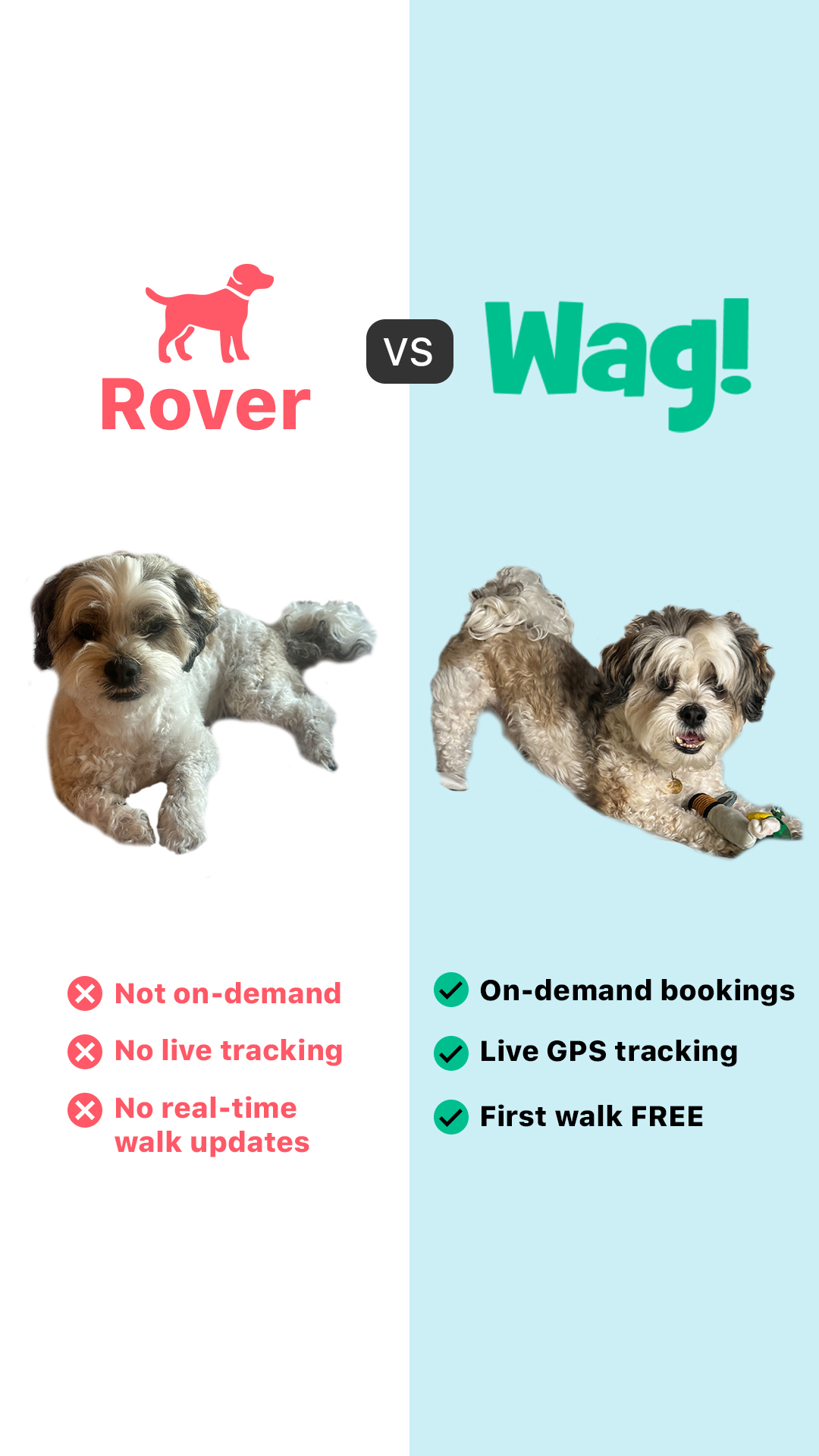 Code: FIRSTWAGWALK