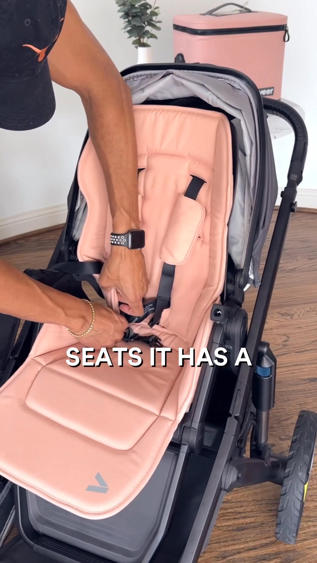 All-Terrain Stroller Makeover. The Switch&Roll All-Terrain stroller looks pretty in Pink!