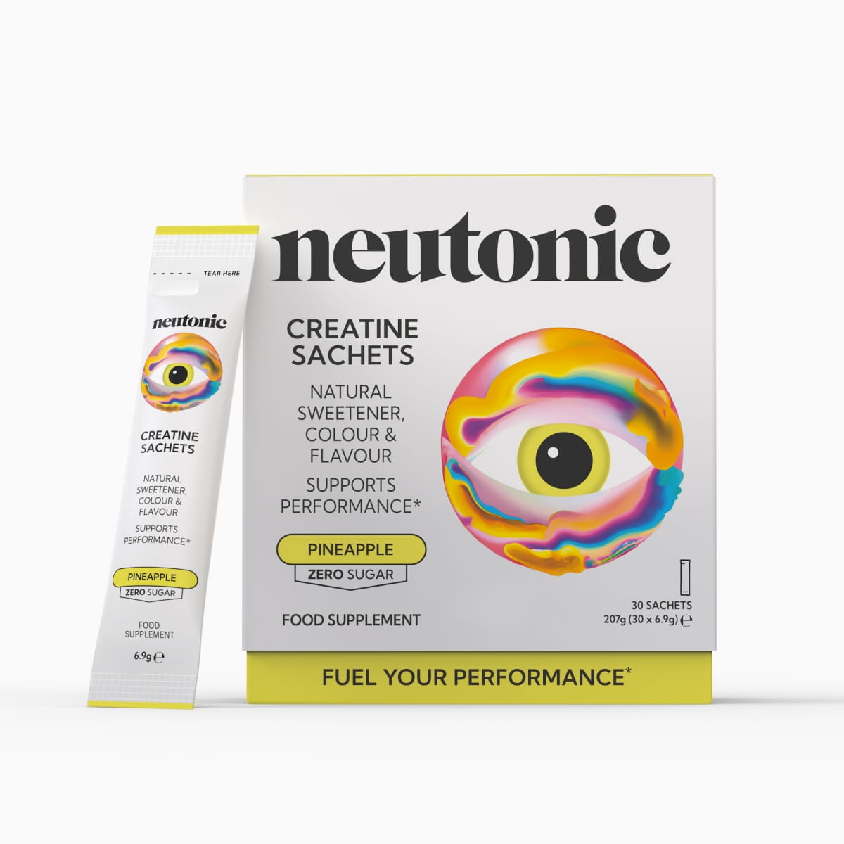 Pineapple Creatine Sachets | Creatine Monohydrate | Neutonic