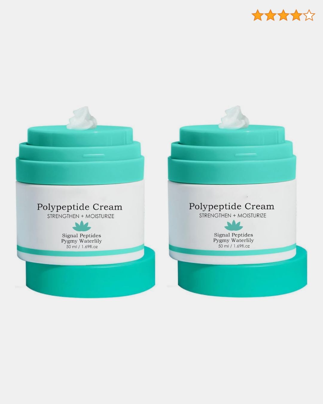 Drunk-elephant Lala Retro Whipped Cream, Replenishing Moisturizer for Skin Protection and Revitalisation, Hydrate et Hydratant pour tous les types de peau, 50 ml (2PC)