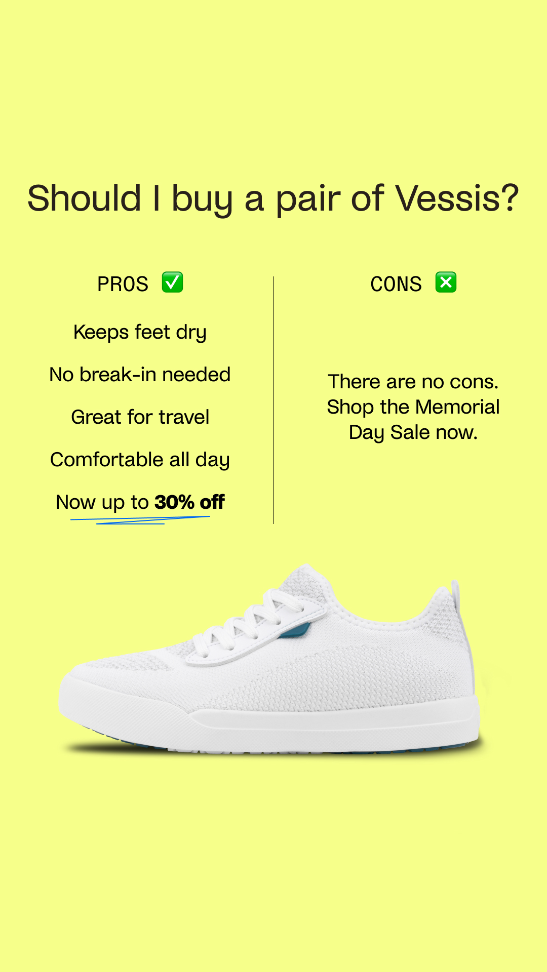 The Memorial Day Sale is on now