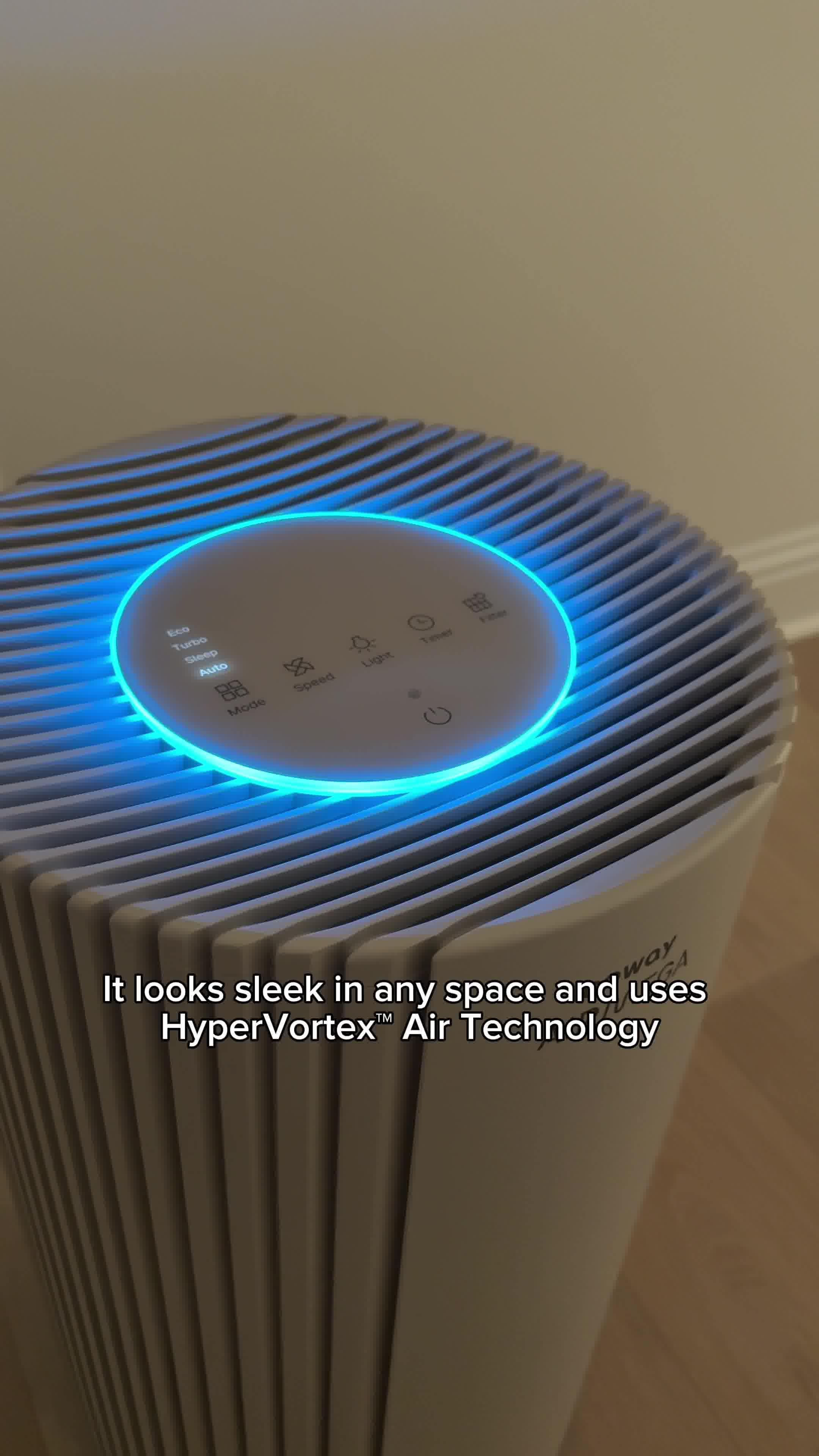 Breathe easy with the Airmega 350 🌱 Keep your home's air clean from allergens, mold, and more with the powerful 3-stage filtration 💨 & real time air quality monitoring.
