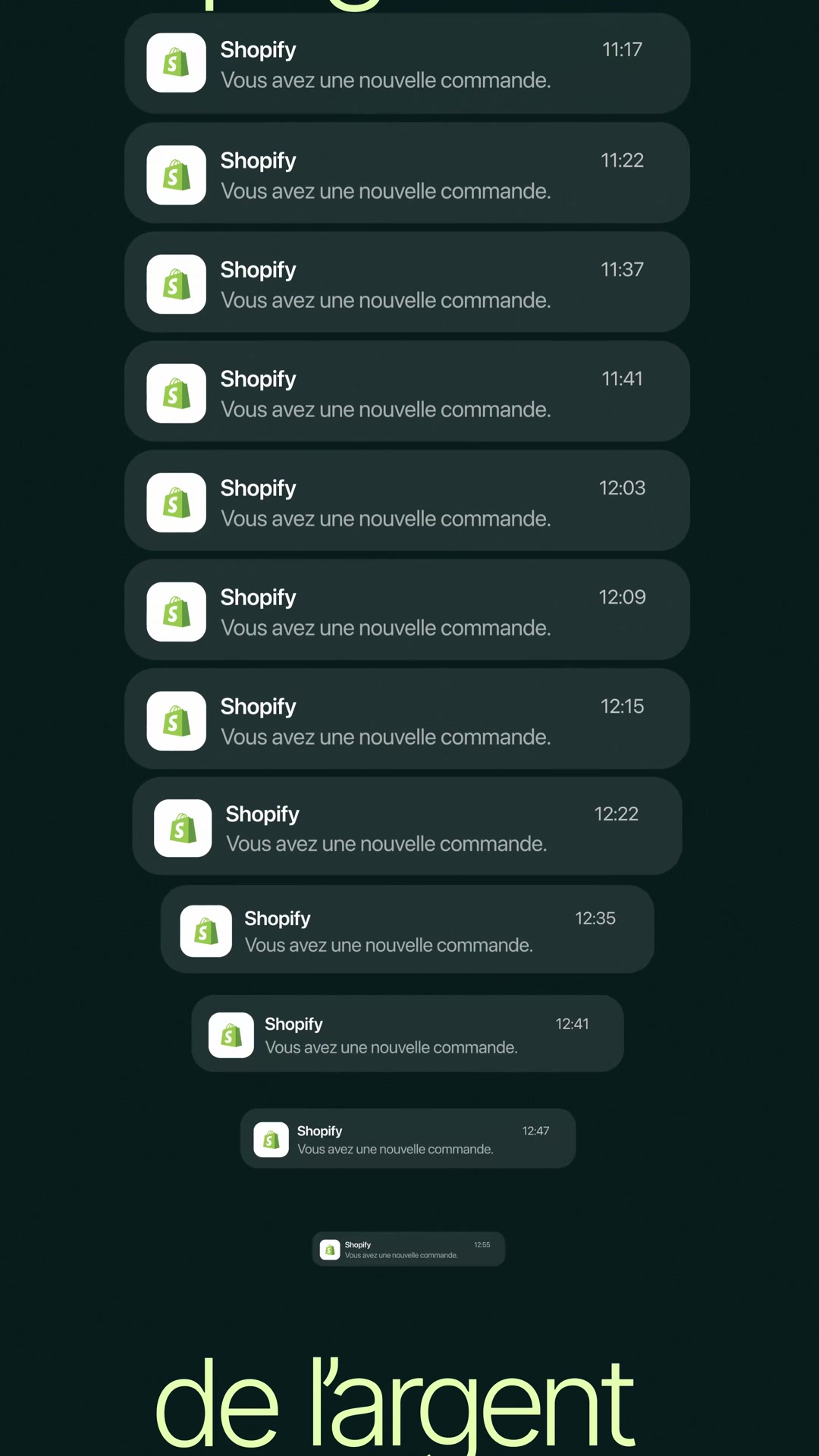 Vendez gratuitement sur Shopify