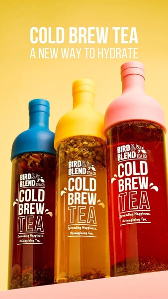 Cold Brew Tea - A new way to hydrate!